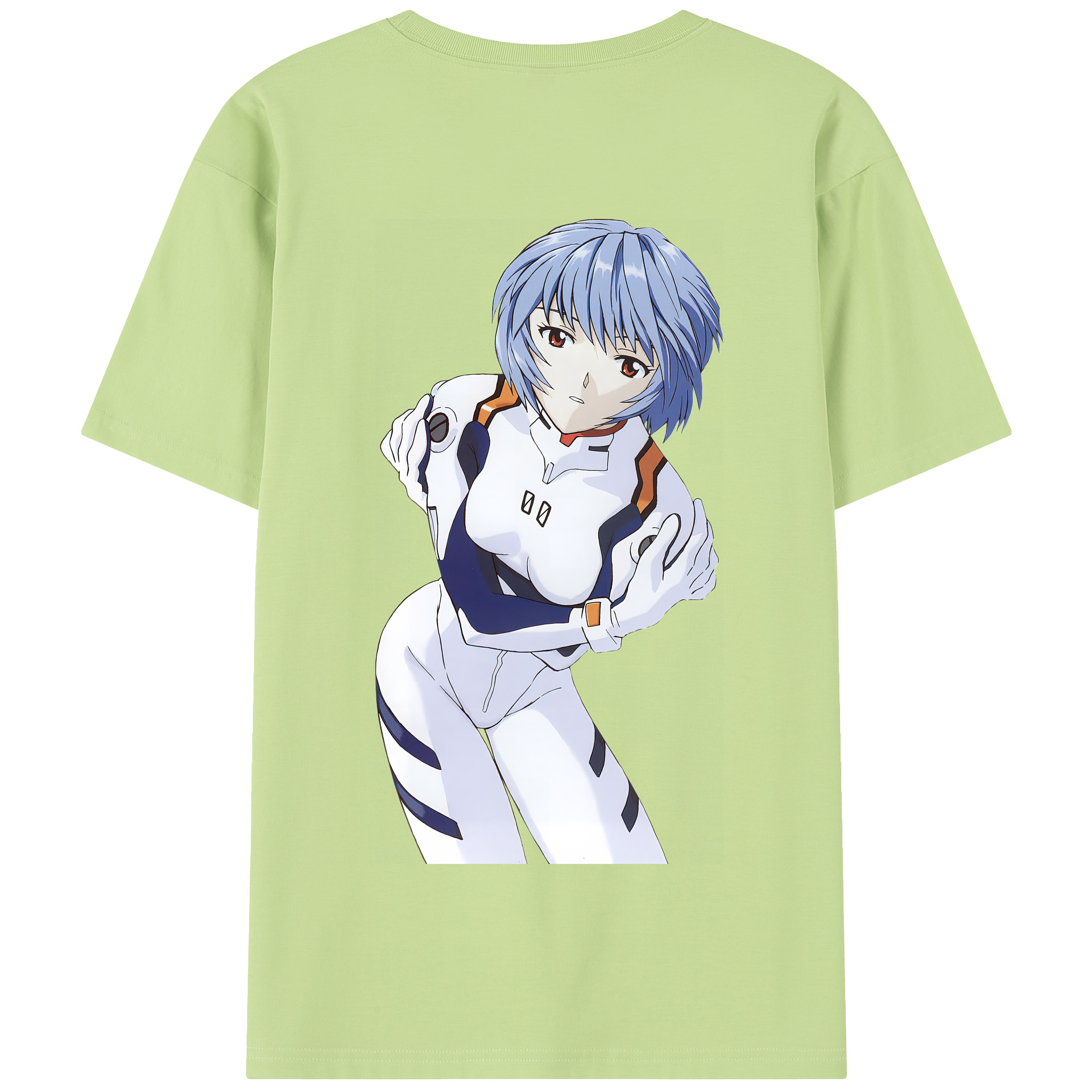 （画像用） EVA 新世紀エヴァンゲリオン 綿100％半袖Tシャツ（背面プリント）